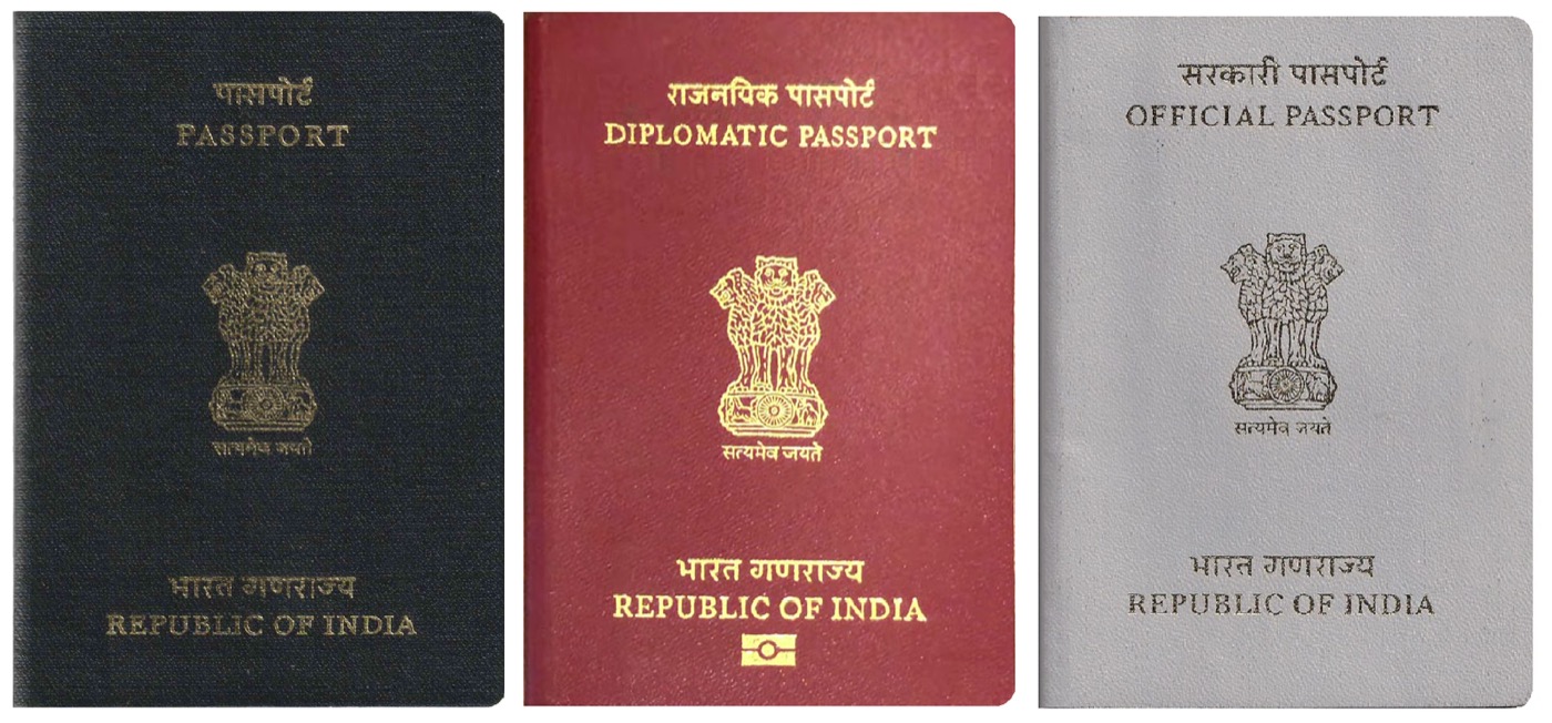 An Indian passport