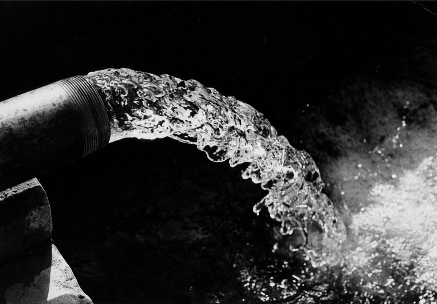 Tube well used for groundwater irrigation