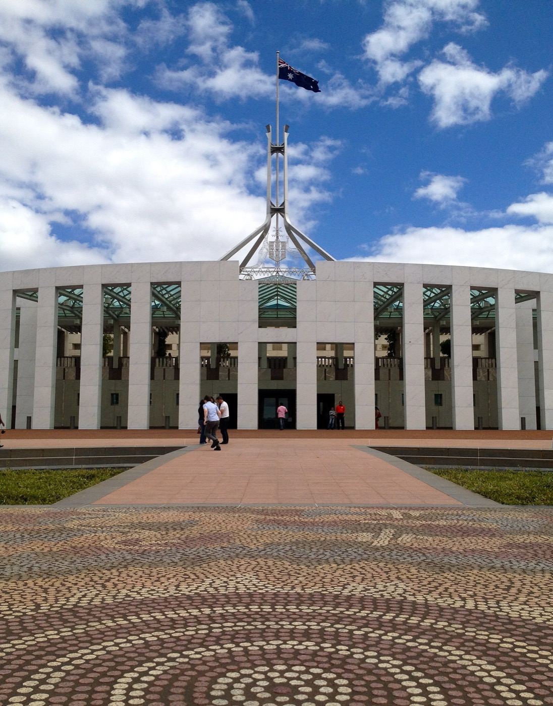 Parliament House in Canberra, Australia