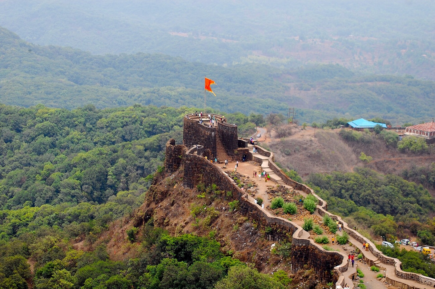 Pratapgad Fort in Satara district, Maharashtra