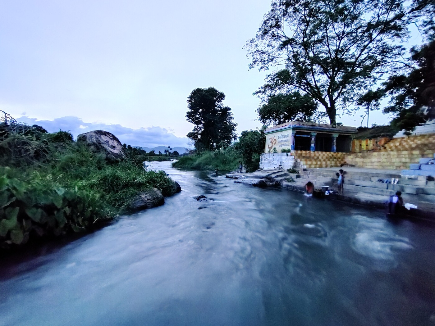 The Thamirabarani river in Tamil Nadu