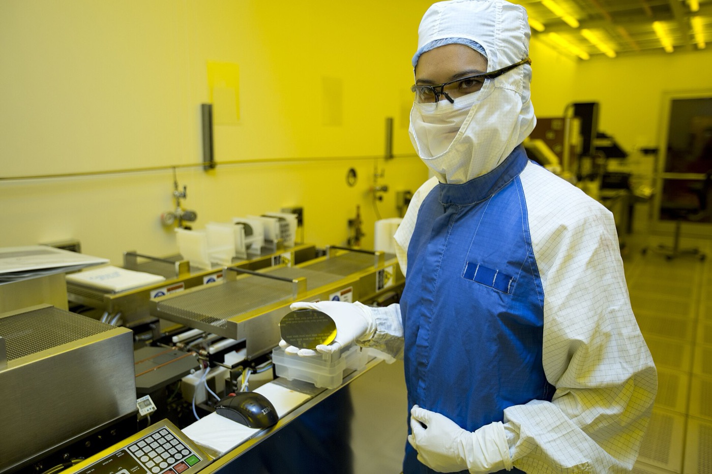 A semiconductor silicon wafer