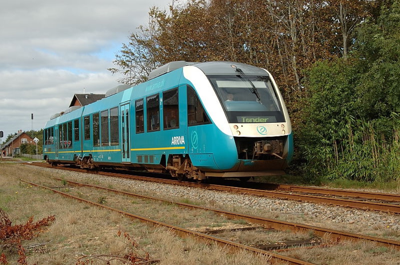 A hydrogen fuel-cell train