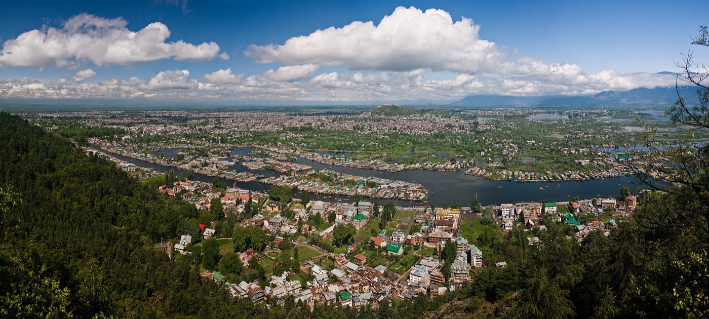 Dal Lake in Srinagar, Jammu and Kashmir