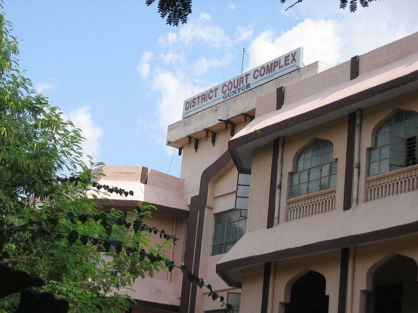 A district court building in India