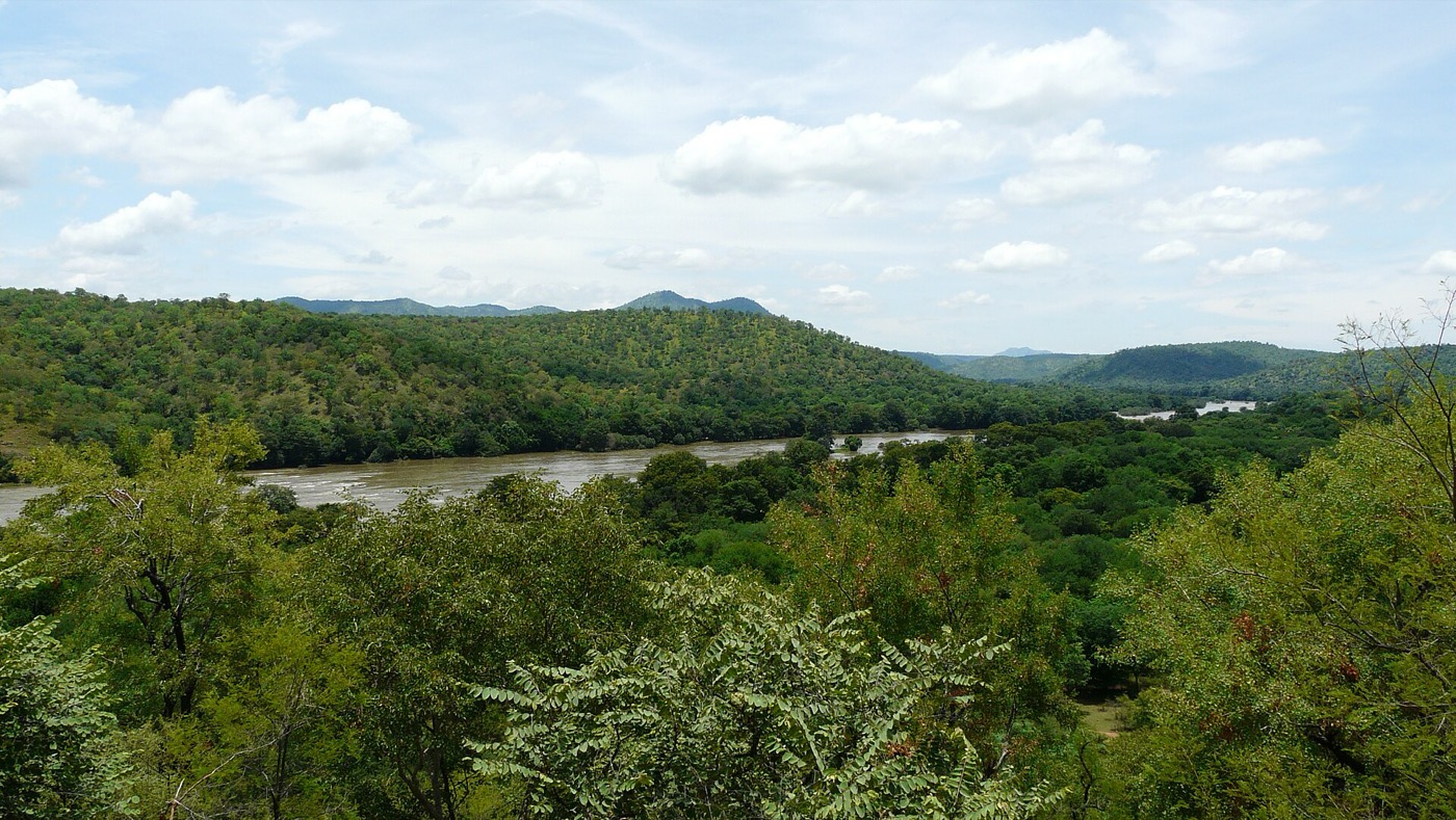 The Cauvery river, over which the Mekedatu dispute arises