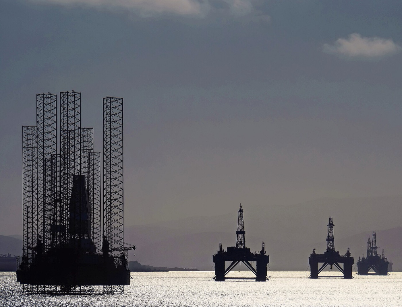An offshore oil and gas platform of the kind the scheme funds